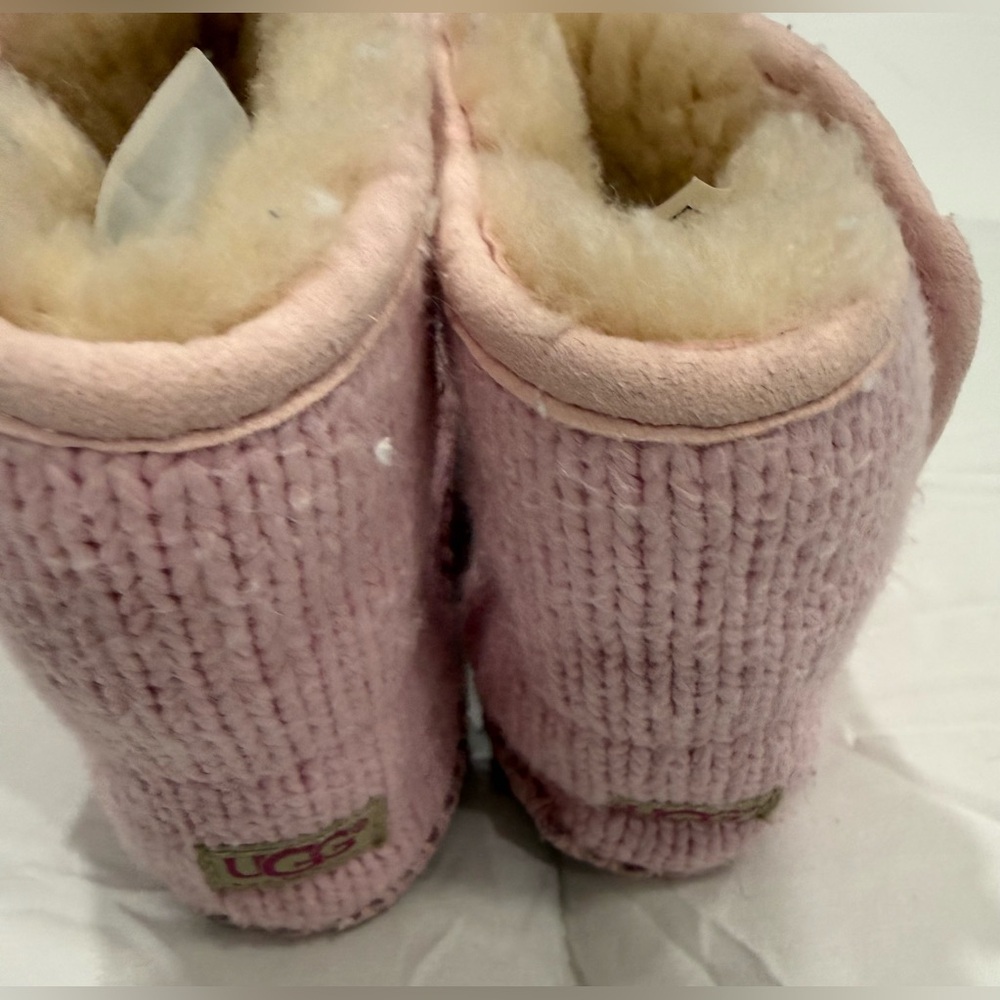 UGG Cream Shearling Lined Booties - Picture 3 of 6